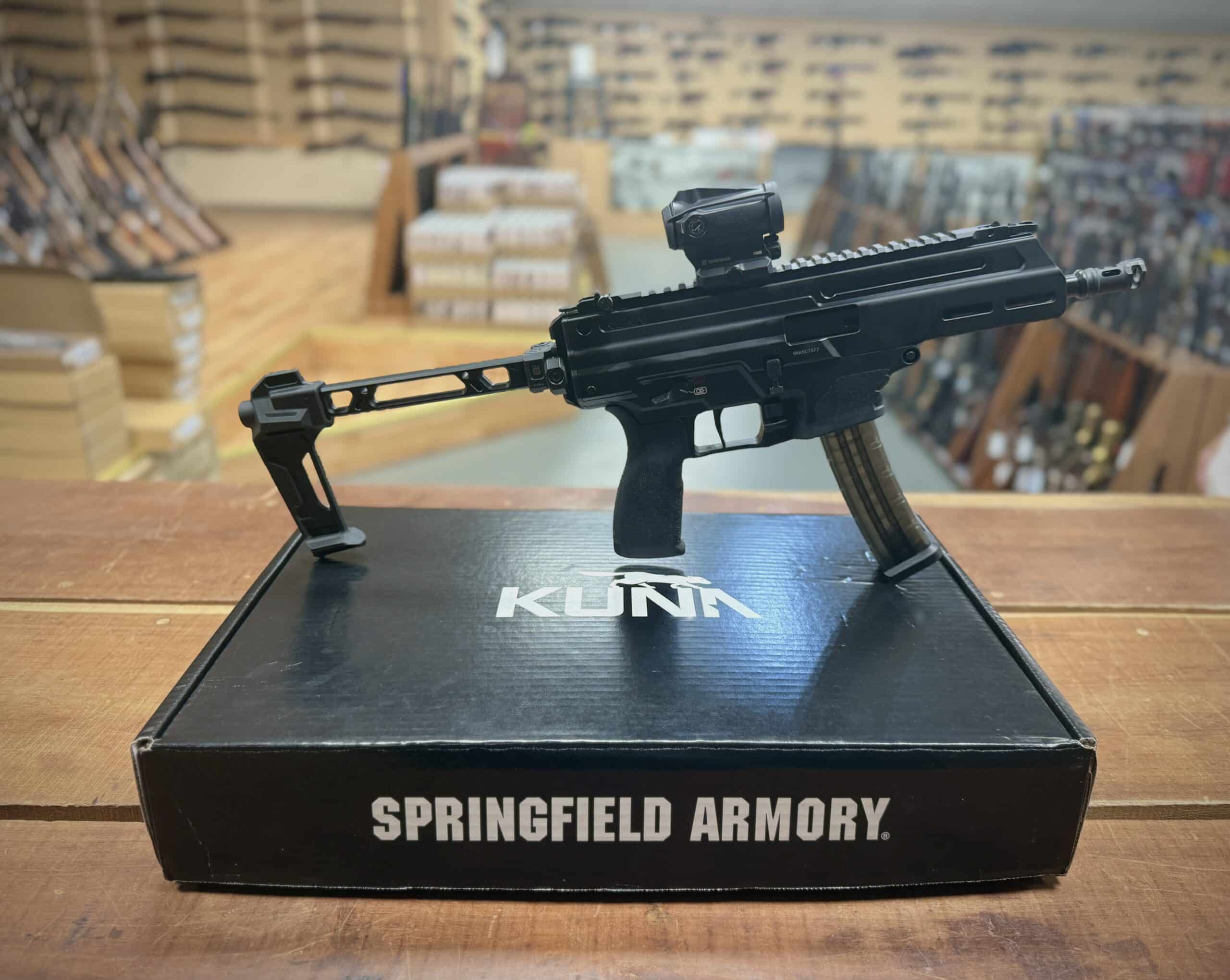 SPRINGFIELD KUNA WITH BRACE AND SIG OPTIC