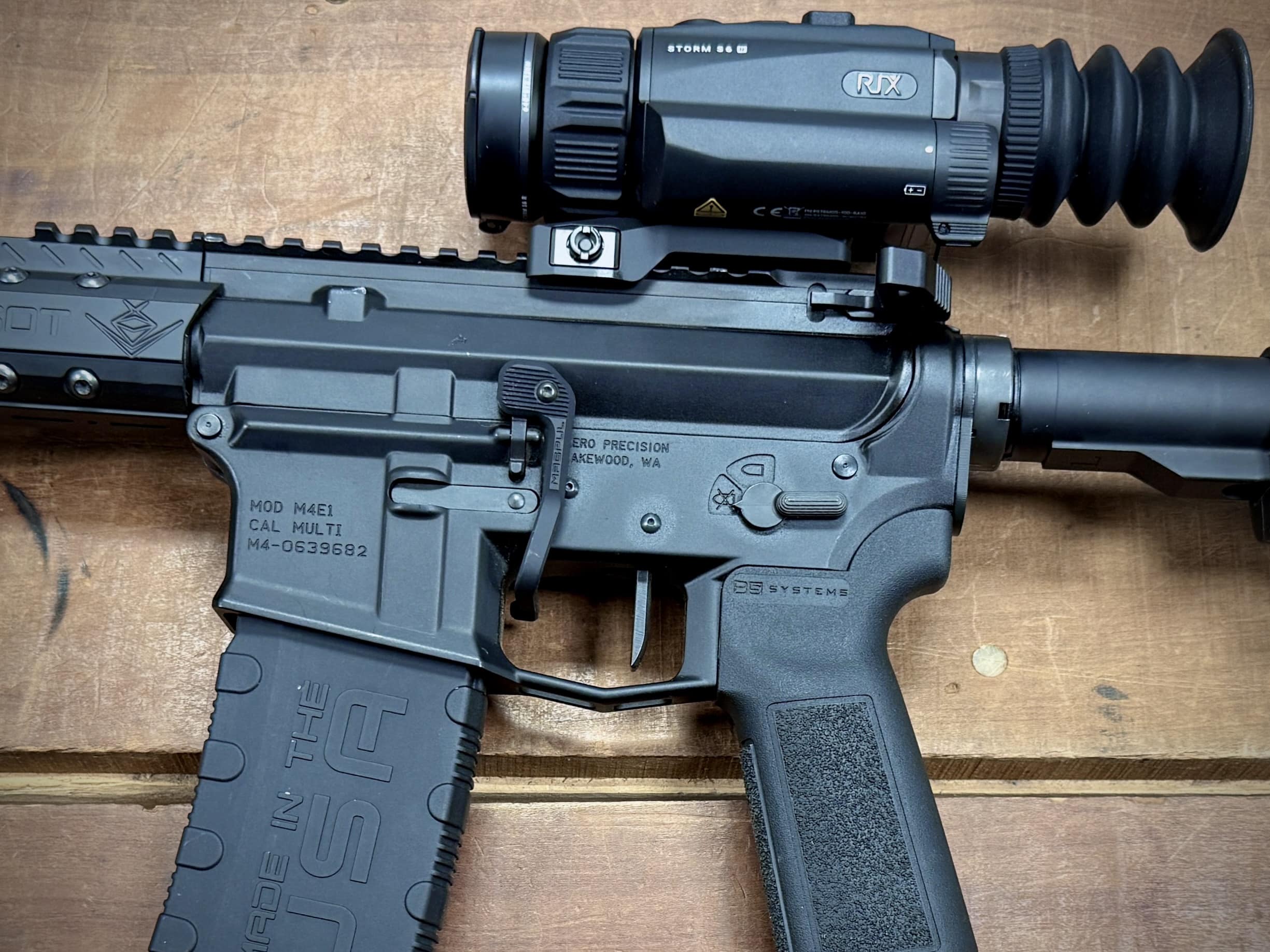 AERO PRECISION M4E1 RIFLE WITH RIX STORM THERMAL SCOPE & CMMG ZEROED 30 - Image 14