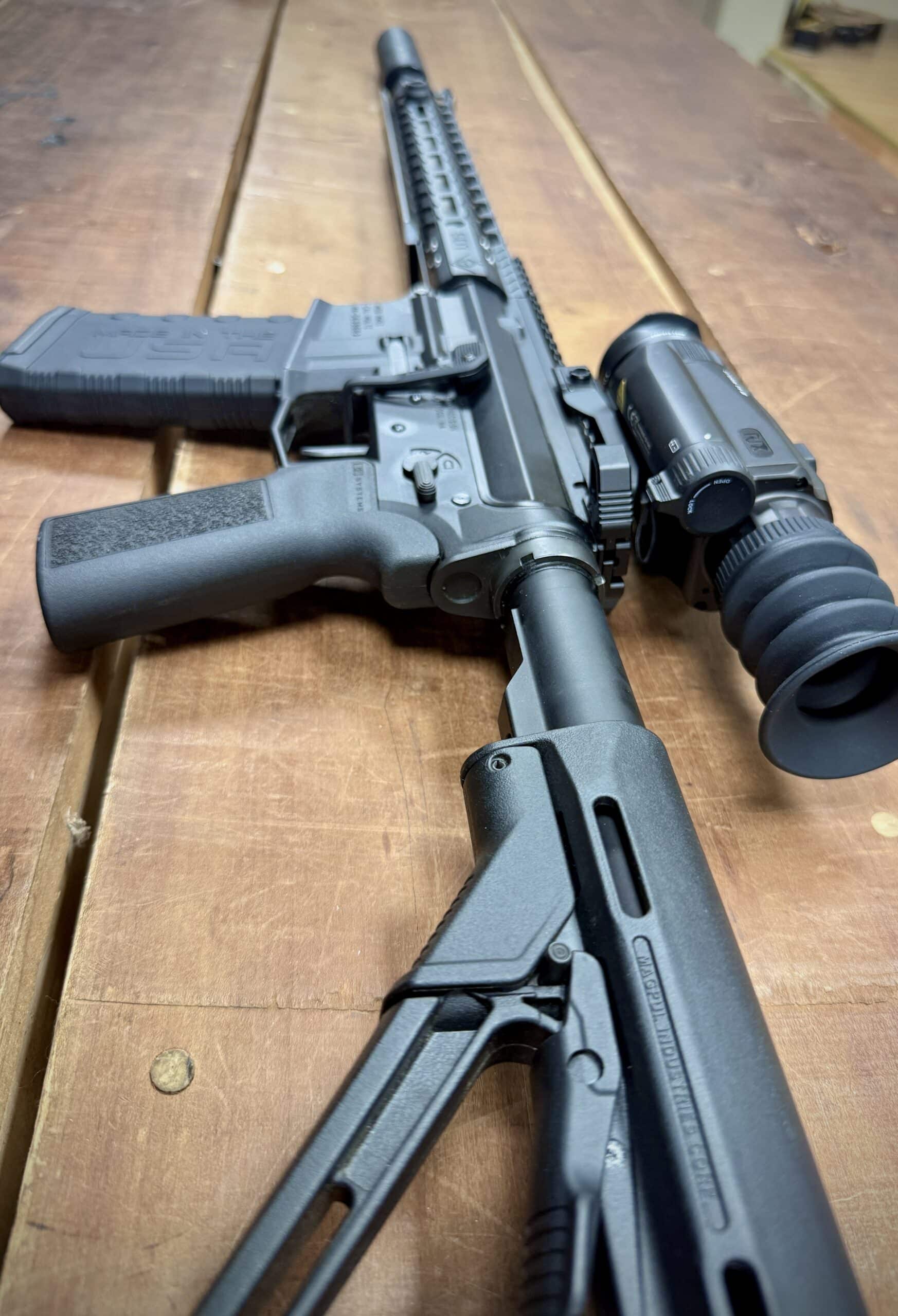AERO PRECISION M4E1 RIFLE WITH RIX STORM THERMAL SCOPE & CMMG ZEROED 30 - Image 3