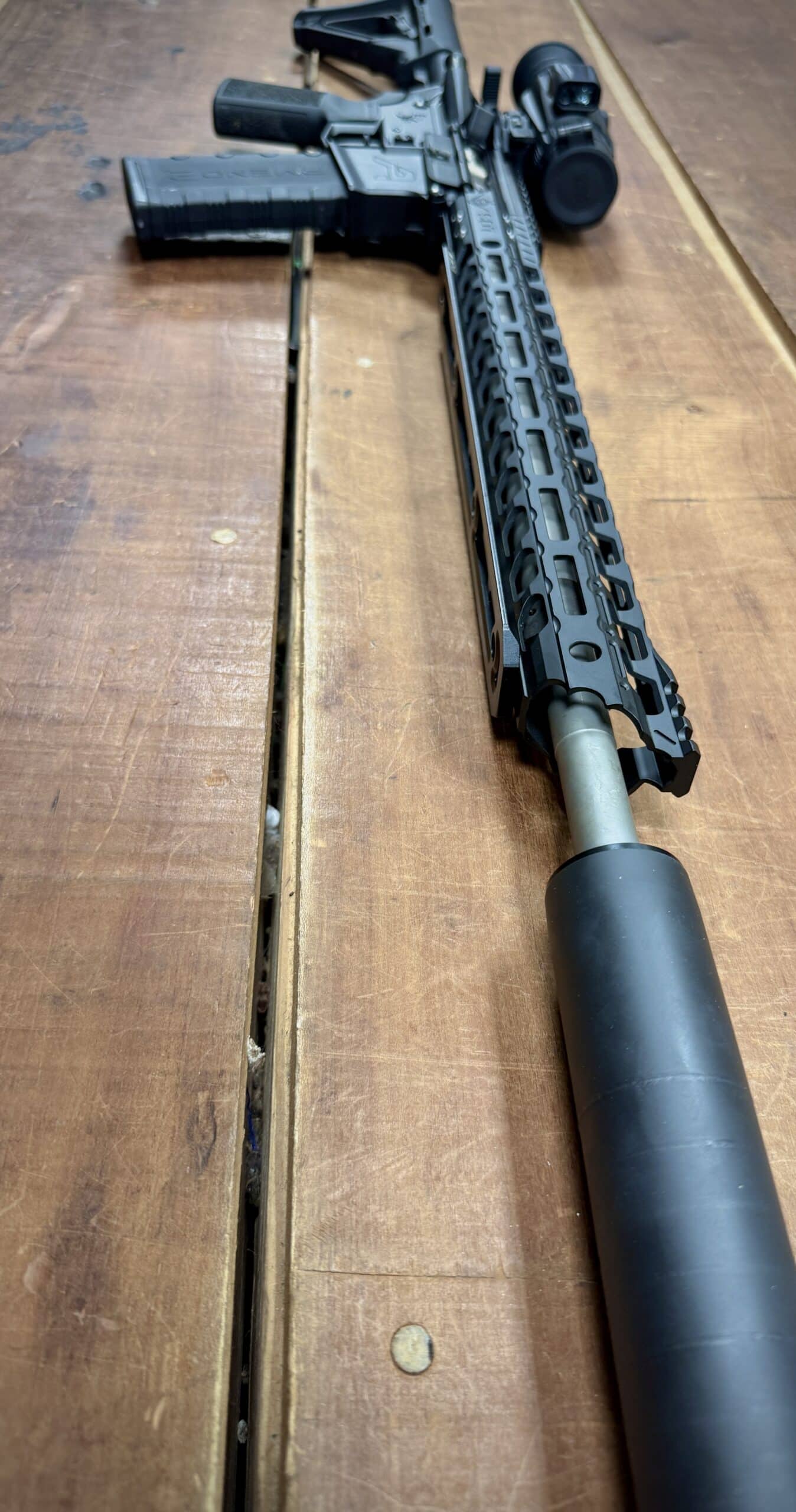 AERO PRECISION M4E1 RIFLE WITH RIX STORM THERMAL SCOPE & CMMG ZEROED 30 - Image 2