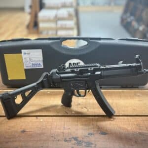 Century Arms HG6034SB-N AP5 P 9mm Luger 30+1 9" Black Threaded Barrel, Black Synthetic SB Tactical Brace, Black Polymer Pistol Grip