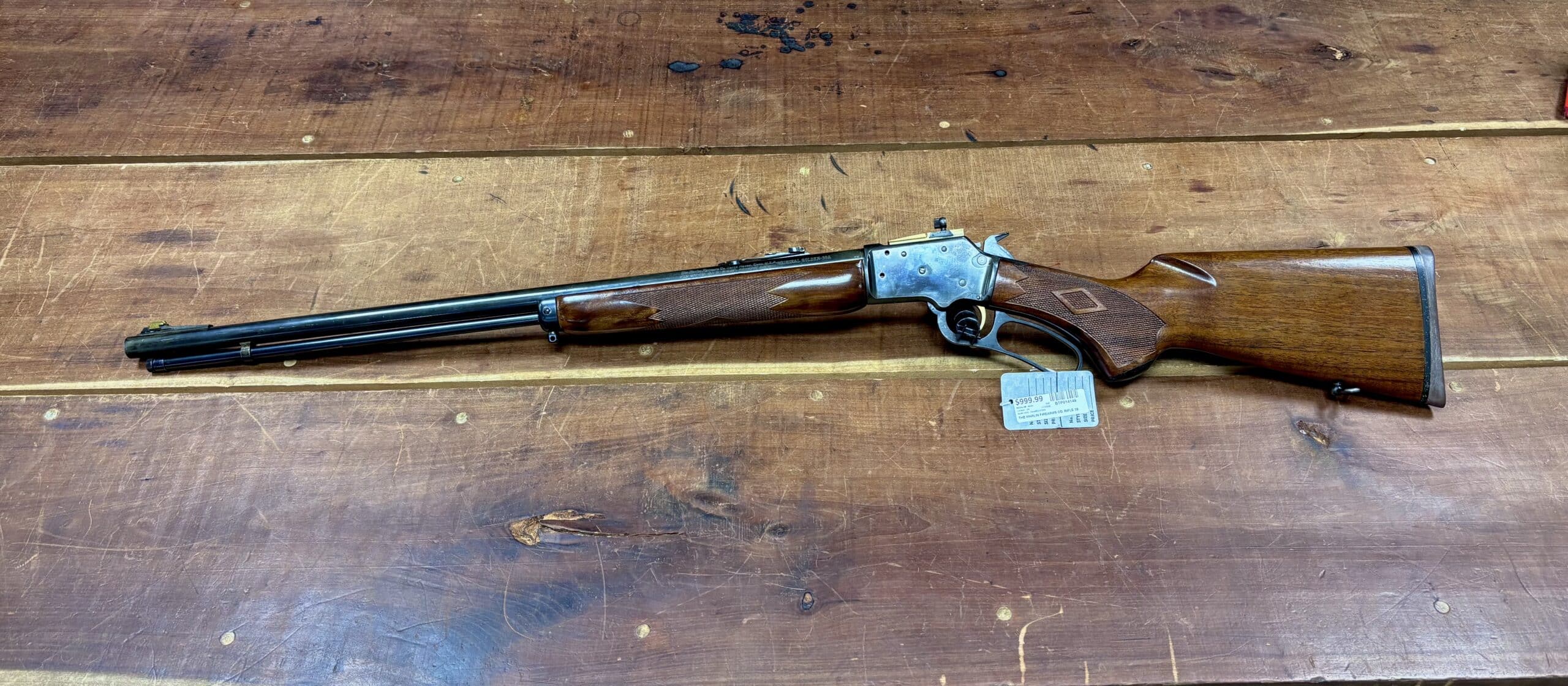 MARLIN FIREARMS ORIGINAL GOLDEN 39A 22LR WITH SKINNER SIGHTS - Image 3