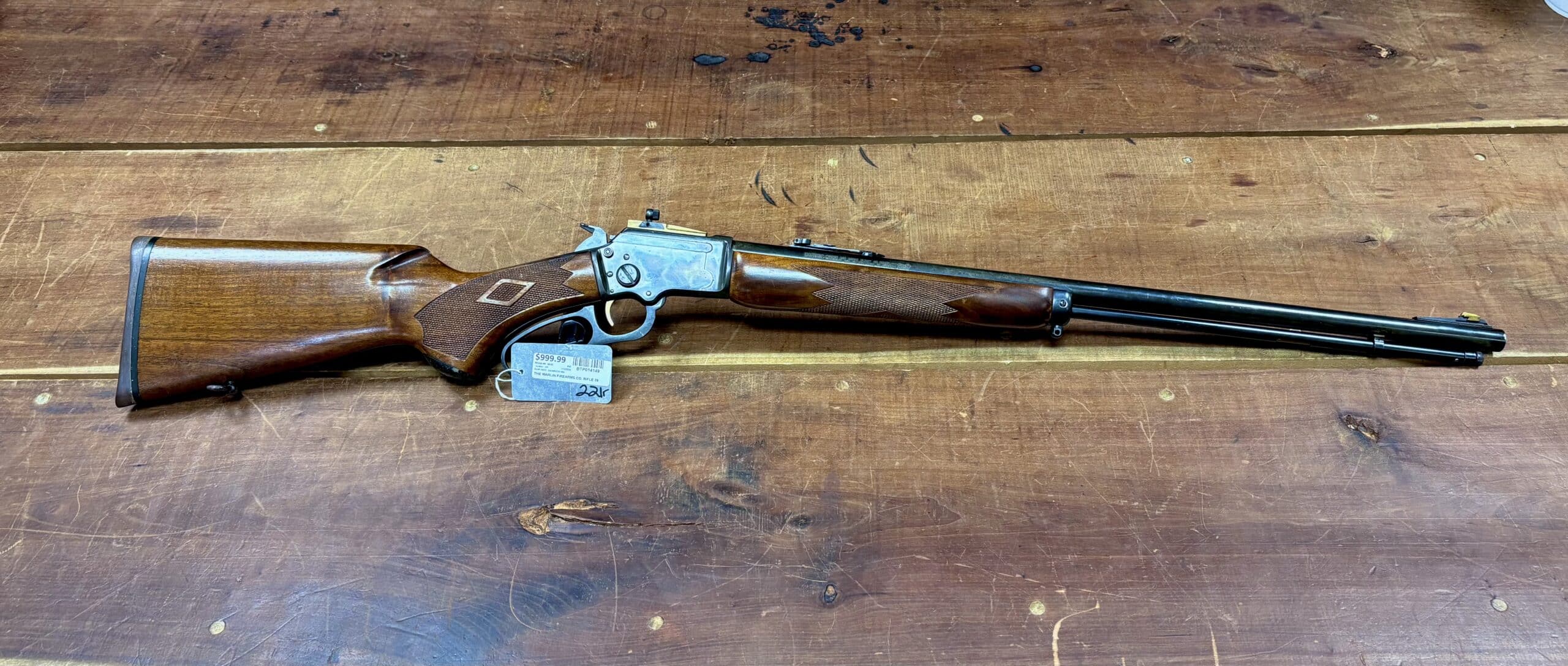 MARLIN FIREARMS ORIGINAL GOLDEN 39A 22LR WITH SKINNER SIGHTS - Image 2