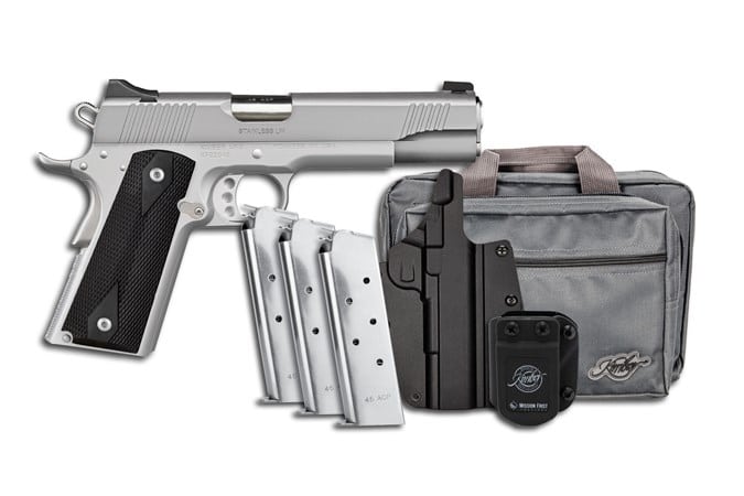 Stainless LW (Bundle) .45 ACP 5" SS (3) 8-rd