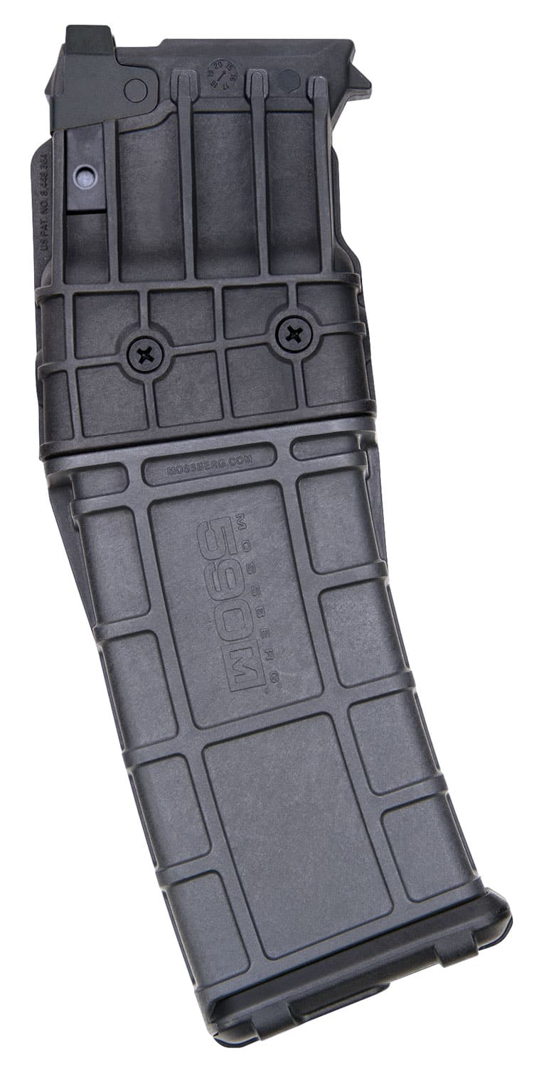 Mossberg 95139 590M 15rd Double Stack 12 Gauge Black Polymer (2.75" Shotshell Only)