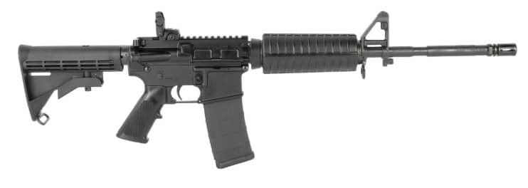M4 Carbine 5.56 16.1" MBUS Blk 30-rd PMAG