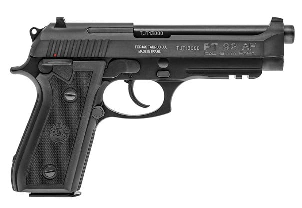 PT92 9mm 5" FS Blk (2)17&(4)18rd