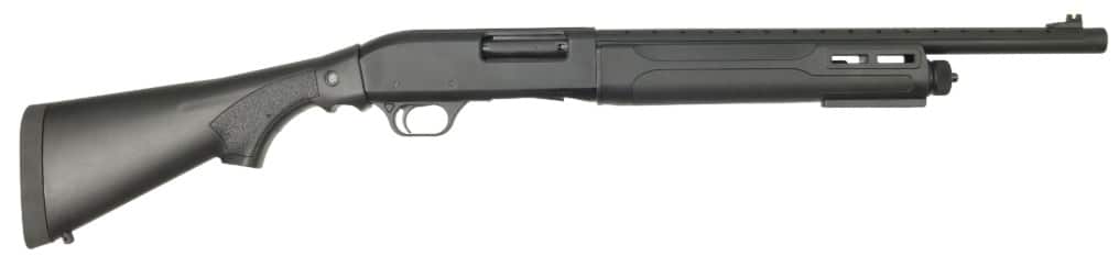 TSP 12 Pump 12Ga 18.5" FO D&T Blk/Syn 4-rd