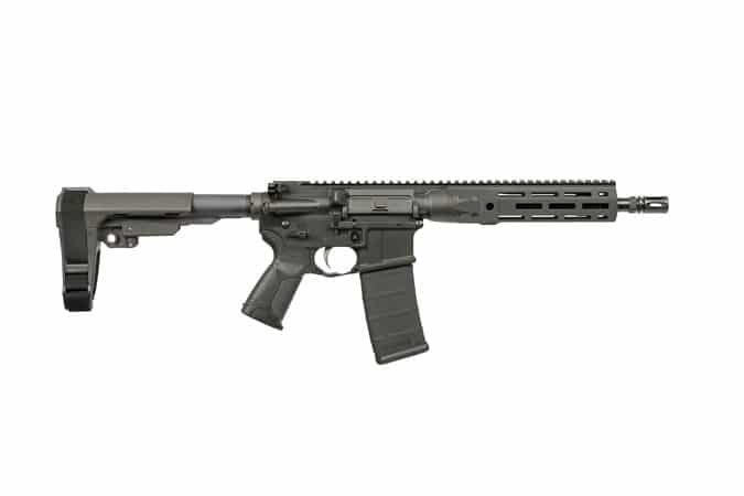 IC-DI 5.56 10.5" TB MLOK SBA Brace Black 30-rd
