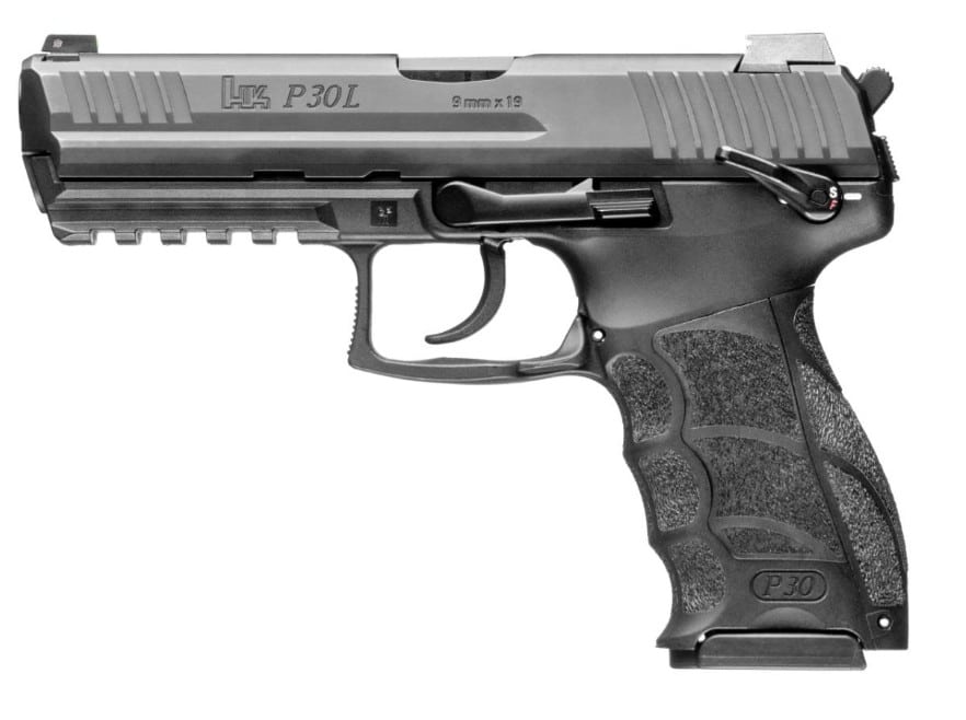 P30L V3 9mm 4.45" DA/SA NS Blk 2/10rd