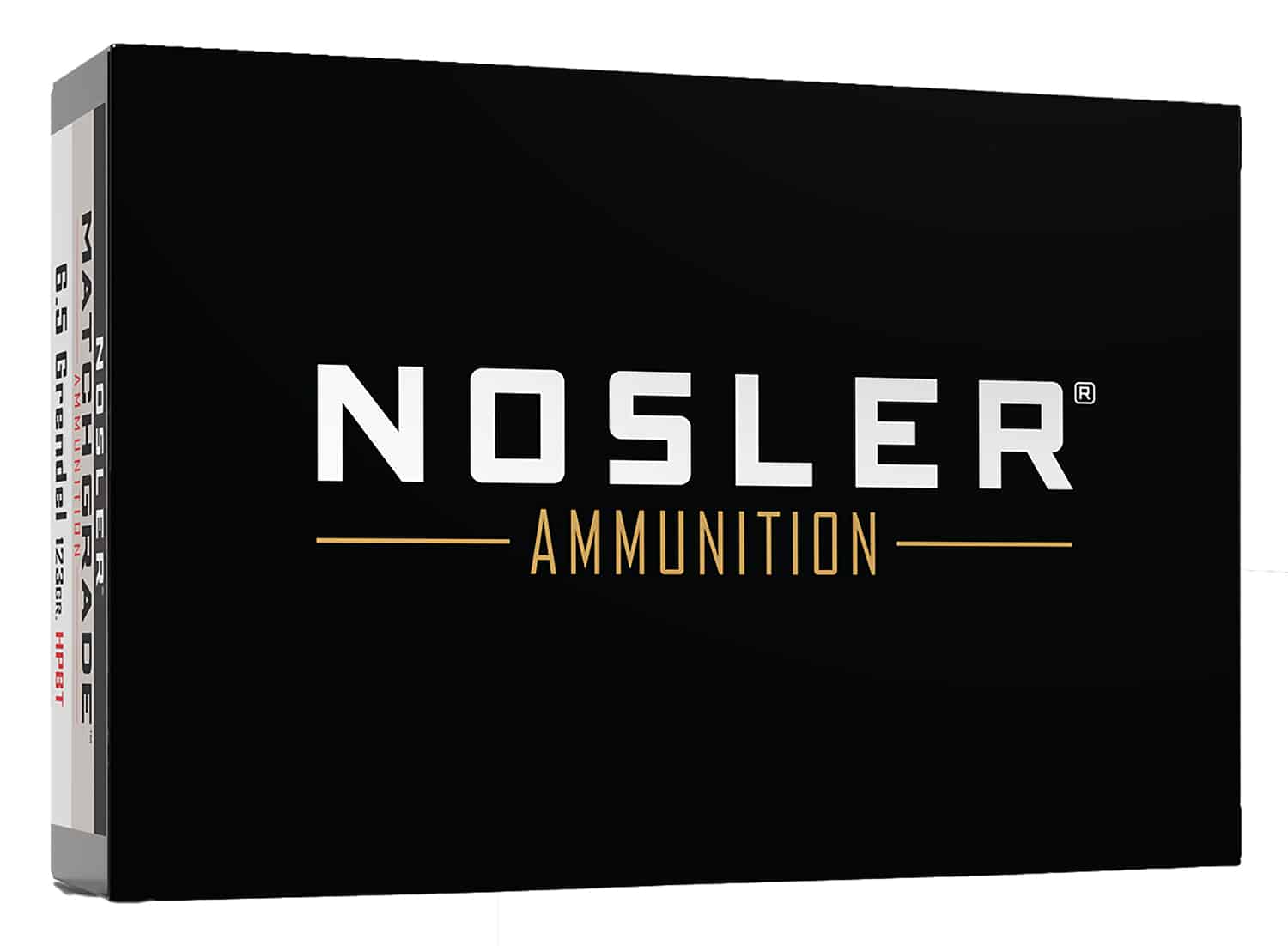 Nosler 44501 Match Grade 6.5Grendel 123gr Custom Competition Hollow Point Boat Tail 20 Per Box/10 Case