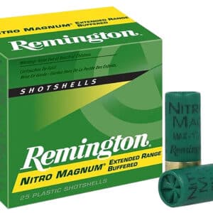 Remington Ammunition 26682 Nitro Magnum 12Gauge 3" 1 7/8oz 2Shot 25 Per Box/10 Case