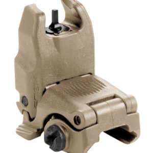 Magpul MAG247-FDE MBUS Sight Front Black Folding for AR-15/M16