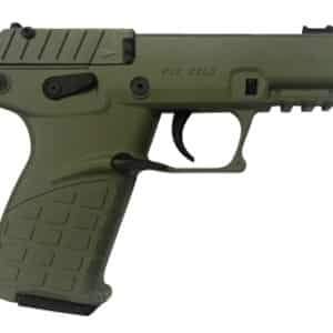 Kel-Tec P17BGRN P17 Compact Frame 22 LR 16+1 3.80" Black Steel Threaded Barrel, OD Green Serrated Slide, OD Green w/Black Controls Polymer Frame w/Picatinny Rail, OD Green Textured Grip, Ambidextrous