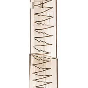 ETS Group GLK43X19 Pistol Mags 19rd Extended 9mm Luger Compatible w/ Glock 43X/48 Clear Polymer