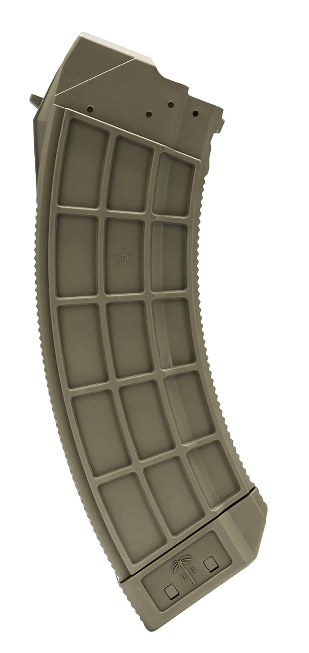 US Palm MA944A Standard 30rd 7.62x39mm For AK-47 Flat Dark Earth Polymer