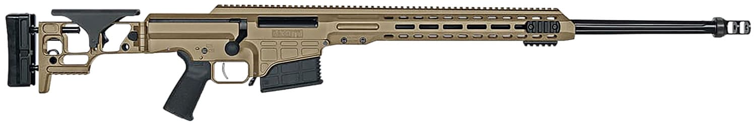 Barrett 18500 MRAD 300 PRC 26" 10+1 Flat Dark Earth Cerakote Flat Dark Earth Folding with Adjustable LOP Stock Black Polymer Grip Right Hand
