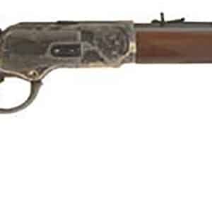 Cimarron CA2010G35 1873 Saddle Full Size 38 Special 357 Mag 10+1, 18" Blued Octagon Steel Barrel, Color Case Hardened Steel Receiver, Fixed Checkered Walnut Stock, Right Hand