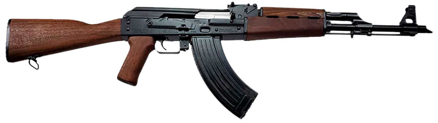 Zastava Arms Usa ZR7762WM ZPAP M70 7.62x39mm 30+1 16.25" Black Hammer Forged/Chrome Lined Barrel/Black Dark Walnut Fixed Stock Walnut & Dark Walnut Grip Right Hand