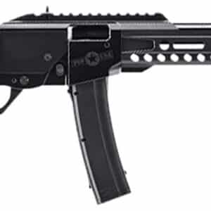 Patriot Ordnance Factory 01891 Tombstone 9mm Luger 20+1 16.50" Black Threaded Barrel Black, Aluminum Receiver w/Picatinny Rail, M-LOK Handguard, Magpul SGA Black Synthetic Stock, Right Hand