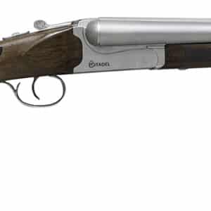 Citadel CITSBS1218NKL Coach 12 Gauge 3" 2rd 18.50" Nickel Barrel/Rec, Fixed Walnut Stock