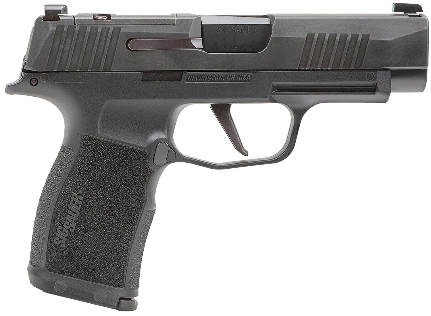 Sig Sauer 365XL9BXR3P10 P365XL 9mm Luger 10+1 3.70" Black Barrel, Black Nitron Optic Ready/Serrated SS Slide, Black SS Frame w/Beavertail & Black Polymer Grips