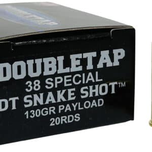 DoubleTap Ammunition 38SPSS2 Snake Shot 38Special 130gr 20 Per Box/50 Case