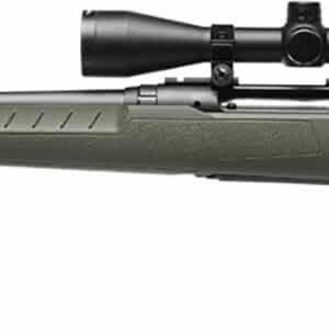 Savage Arms 32183 Axis 2 XP Combo Full Size 22-250 Rem 4+1 22" Black Sporter Barrel, Black Carbon Steel Receiver Drilled & Tapped, OD Green Fixed Synthetic Stock, Weaver 3-9x40mm Scope, Left Hand