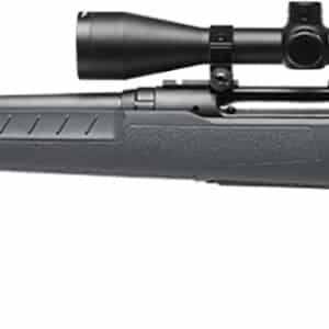 Savage Arms 32208 Axis 2 XP Combo Full Size 7mm-08 Rem 4+1 22" Black Sporter Barrel, Black Carbon Steel Receiver Drilled & Tapped, Gray Fixed Synthetic Stock, Weaver 3-9x40mm Scope, Left Hand
