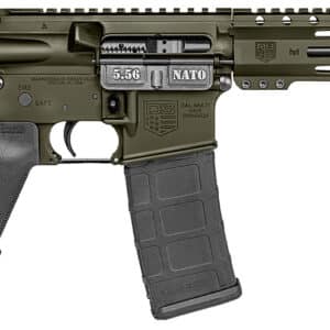 Diamondback DB1916K101 DB15 5.56 NATO 30+1 10" Black Nitride Heavy Threaded Barrel, OD Green Cerakote Picatinny Rail Aluminum Receiver, 9" M-LOK Handguard SB Tactical Brace & Black Magpul MOE Grip