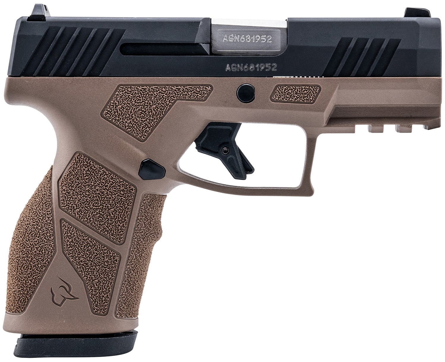 Taurus 1-GX2931B GX2 9mm Luger 13+1 3.37" Matte Stainless Steel Barrel, Matte Black Serrated Stainless Steel Slide, Brown Polymer Frame w/Picatinny Rail, Polymer Grip