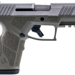 Taurus 1-GX2939O GX2 9mm Luger 13+1 3.37" Matte Stainless Steel Barrel, Matte Serrated Stainless Steel Slide, OD Green Polymer Frame w/Picatinny Rail, Polymer Grip