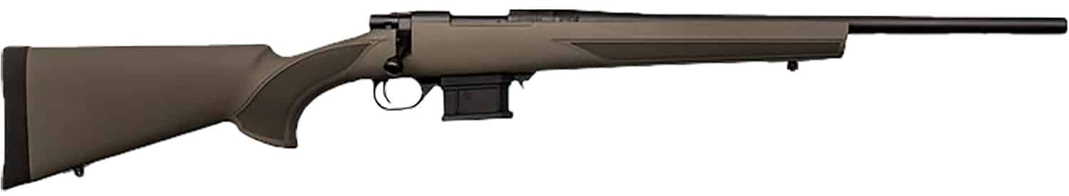 Howa HMA22ARCG 1500 Mini Action 22 ARC 5+1 22" Blued Threaded Barrel, Blued Stainless Steel Drilled & Tapped Receiver, Green Fixed Synthetic Stock, Right Hand