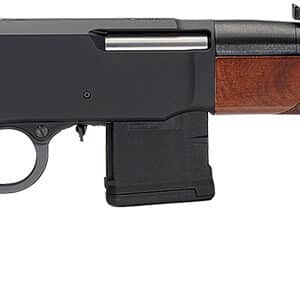 Henry H023300 Supreme 300 Blackout 10+1 16.50" Blued Threaded Barrel, Black Hardcoat Anodize Drilled & Tapped Aluminum Receiver, Fixed American Walnut Stock, Ambidextrous