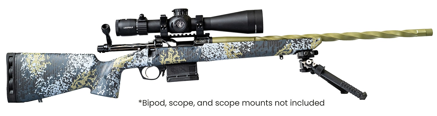 Horizon Firearms RF008S232216C13 Venatic 2023 300 PRC 22" Spiral Fluted Threaded Barrel, Drilled & Tapped Receiver, Iota EKO X Carbon Fiber Stock