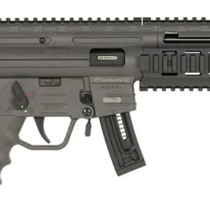 ATI GERGGSG1610S GSG-16  22LR 10+1 16.25" Black Non-Threaded Barrel, Smoke Gray Picatinny Rail Polymer Receiver, M-LOK Handguards, Collapsible w/Storage Compartment Black Synthetic Stock, Smoke Gray P