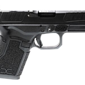 Faxon Firearms FX19D02 FX-19 Duty Gen 2 Compact Frame 9mm Luger Black DLC Stainless Steel Optic Ready/Serrated Slide, Black Polymer Frame w/Picatinny Rail, Black Textured Grip