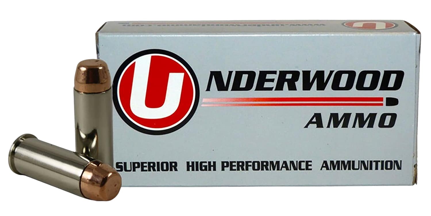Underwood Ammo 323 44Special 245gr Full Metal Jacket Flat Nose 50 Per Box/10 Case