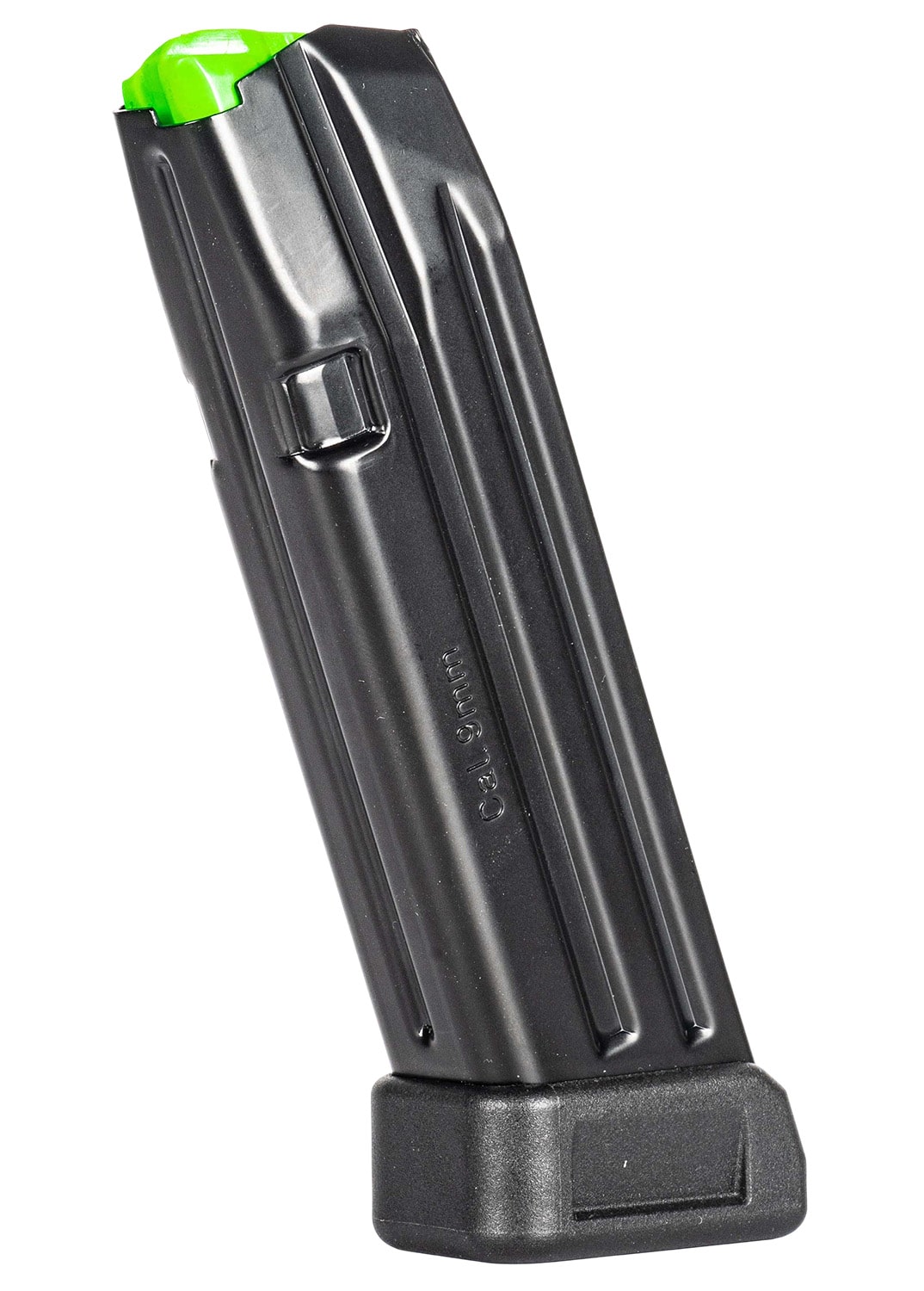 Mec-Gar MGG172003A Glock 17 20rd Extended 9mm Luger, Black Carbon Steel w/Black Floorplate