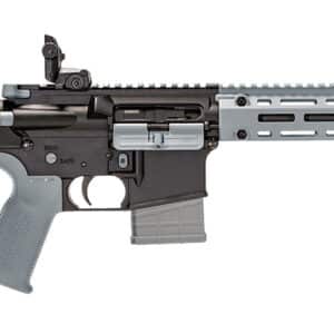 Tippmann Arms A101226 M4-22 LTE 22 LR 25+1 16" Black Parkerized Threaded Barrel, Matte Black Aluminum Receiver w/Picatinny Rail, Wolf Gray M-LOK Handguard Composite Forend, Black Polymer Stock, Gray G