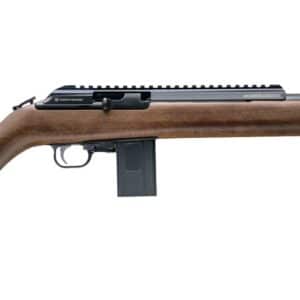 Chiappa Firearms 500282 M1 Carbine BushRanger 22 LR 10+1 22" Blued Threaded Barrel, Picatinny Rail Receiver, Walnut Fixed Stock
