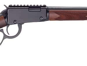 Henry H001PGH17H Sporter 17 HMR 12+1 18.50" Blued Threaded Barrel, Black Aluminum Receiver w/Picatinny Rail, American Walnut Fixed w/Pistol Grip Stock