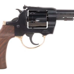 Henry H017GDMA Big Boy Deadeye 357 Mag/38 Special 6 Shot 4" Blued Round Barrel, Blued Cylinder, Blued Polished Steel Frame, American Walnut Gunfighter Grip, Transfer Bar Safety, Exposed Hammer
