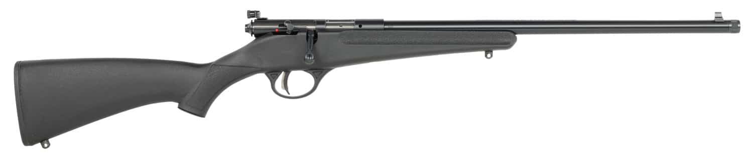 Savage Arms Rascal F-SR 22 LR 1rd 16.13" Matte Black Single Shot Threaded Barrel, Black Synthetic Stock, Left Hand