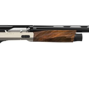 Retay USA ACEUL26 Ace Upland Ultralight 12 Gauge Semi-Auto 3" 3+1 26" Black Deep Bore Barrel, Aluminum Drilled & Tapped Slopeback Receiver, Fixed Satin Walnut Stock