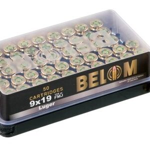 BELOM 8606110608086 9MM 124GR FMJ 50/20
