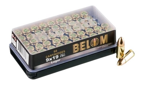 BELOM 8606110608086 9MM 124GR FMJ 50/20