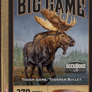 Winchester Ammo S270LR Expedition Big Game Long Range 270Win 150gr Nosler AccuBond Long Range 20 Per Box/10 Case