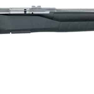 Savage Arms 70502 B Series FVSS Full Size 22 WMR 10+1 21" Matte Button Rifled Barrel, Matte Drilled & Tapped Stainless Steel Receiver, Matte Black Fixed Synthetic Stock, Right Hand