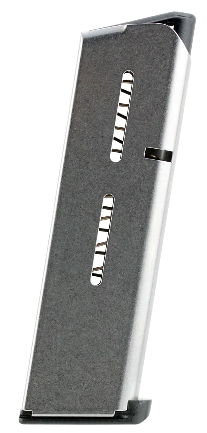 Wilson Combat 47CHV 1911 7rd Detachable w/ Lo-Profile Steel Floor Plate 45 ACP+P Stainless Steel